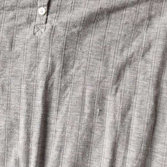 {2 PACK} Victoria's Secret Super Soft Gray Ribbed and Blue and White Rompers - Picture 11 of 11